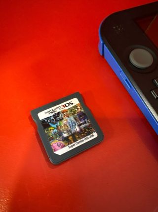 Nintendo 2DS Negra + Cargador y Juegos