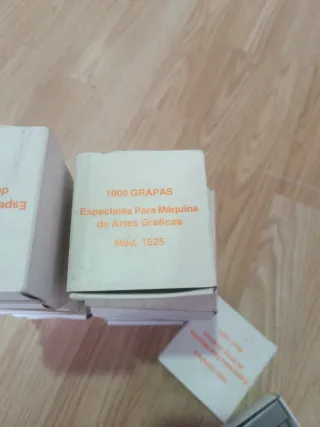 Grapas 15-12 para Máquina Artes Gráficas mod. 1525
