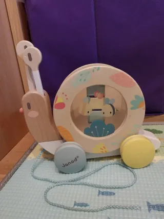 Juguete Caracol Xilófono Janod Madera