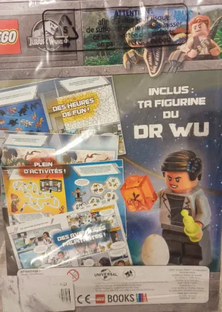 Libro Actividades de Lego Jurassic World