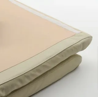 Sillón POÄNG IKEA Piel Beige/Marrón (Desmontada)