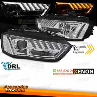 FAROS DELANTEROS XENON CON LUZ DIURNA LED PARA AU