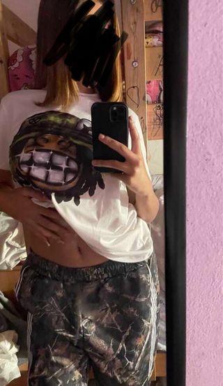 Maglietta Y2K Taglia S - Stile Militare