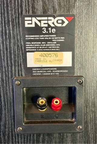 Altavoces Energy HIFI Años 90