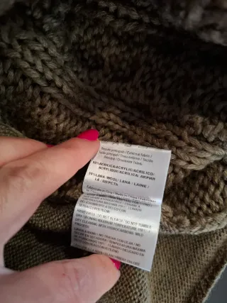 Twin Set Maglione Beige con Treccia