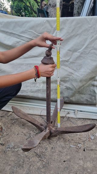 Ancora nautica in ferro 60 cm