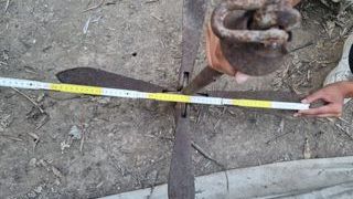 Ancora nautica in ferro 60 cm