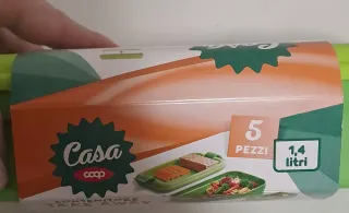 Casa Coop Contenitore Take Away 5 Pezzi