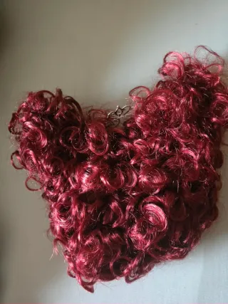 Peluca Reina de Corazones Negra