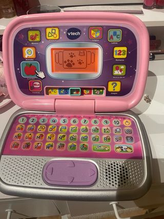 Ordenador infantil VTech interactivo rosa