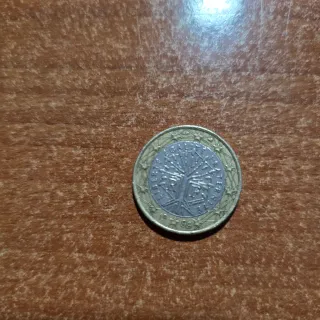 Moneda 1 Euro Francia 1999