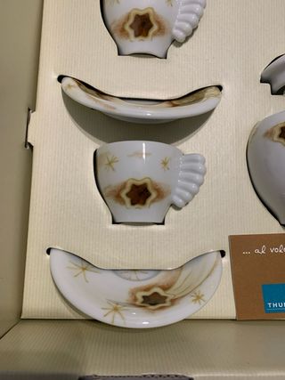 Thun Caffè al Volo Set 2 Tazzine + Caffettiera