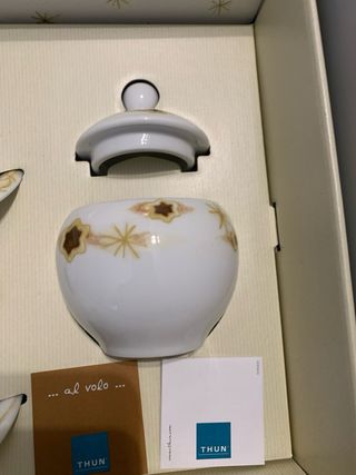 Thun Caffè al Volo Set 2 Tazzine + Caffettiera