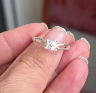 Anillo Plata auténtica 925 🇨🇴 - Flor Circonitas