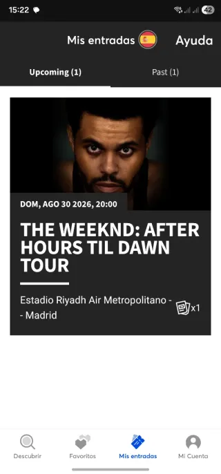 Entradas The Weeknd - Madrid