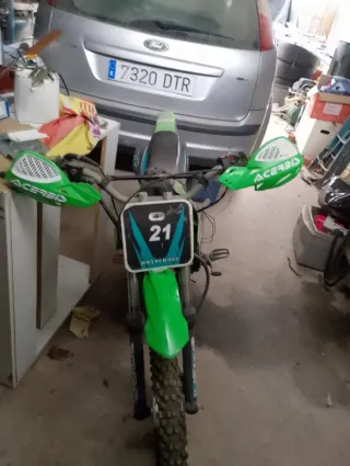 Pitbike Motocross Verde