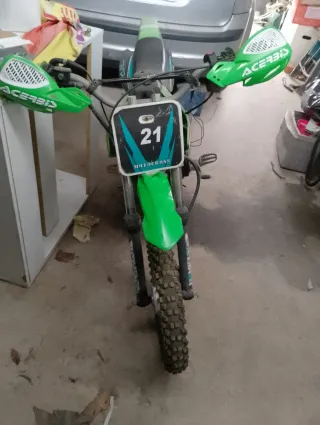 Pitbike Motocross Verde