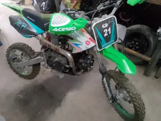 Pitbike Motocross Verde