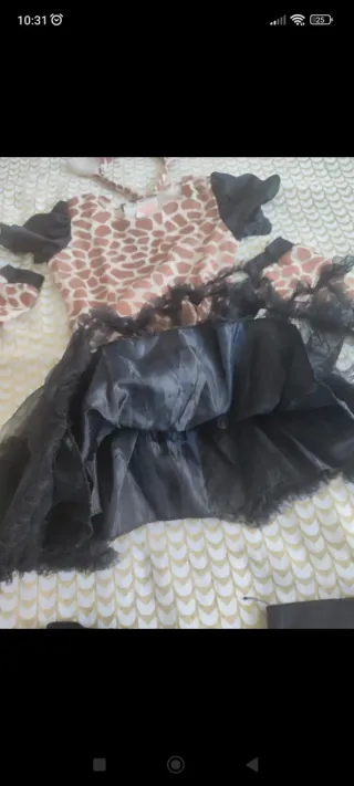 Disfraz Jirafa Niña Talla 4-6