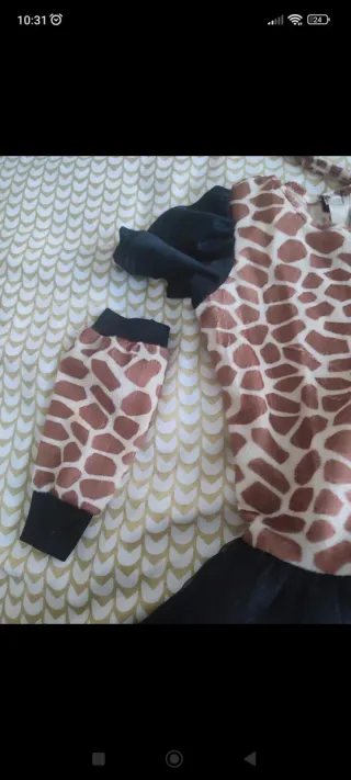 Disfraz Jirafa Niña Talla 4-6