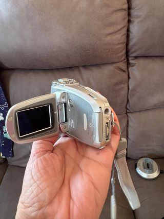 Cámara de vídeo Sanyo Plata