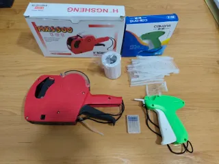 Etiquetadora HongSheng MX5500 + Pistola etiquetas