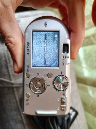 Camara sony dsc p100