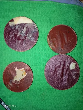 4 Cuadros Miniatura Antiguos