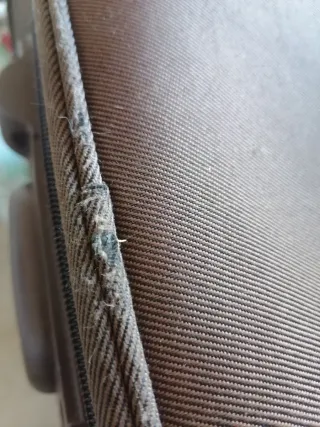 Maleta mediana de cabina marrón+regalo cartera