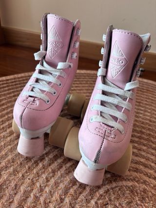 Patines Oxelo Rosas Talla 28