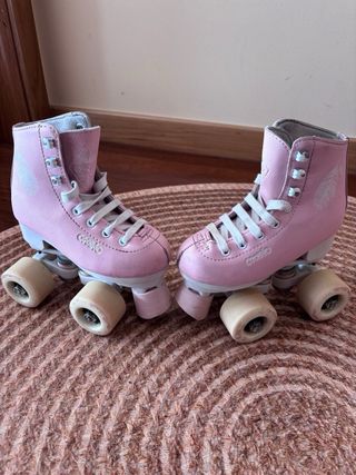 Patines Oxelo Rosas Talla 28