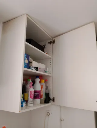 Armario de cocina blanco