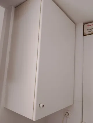 Armario de cocina blanco