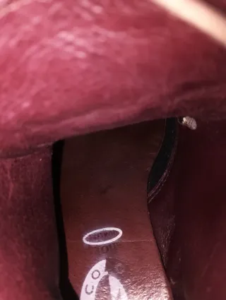 Botines ante beige poco uso. Ver fotos de interior