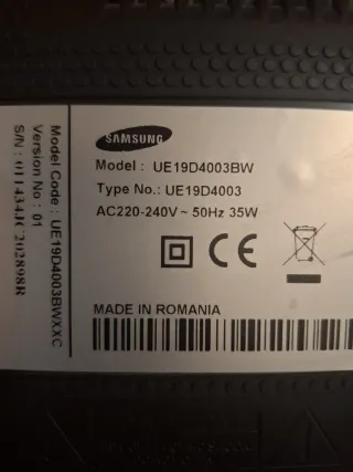 Televisor Samsung 19 Negro