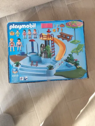 Playmobil 4858 Piscina con tobogán