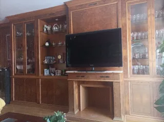 Lote Muebles Salón y Comedor Madera