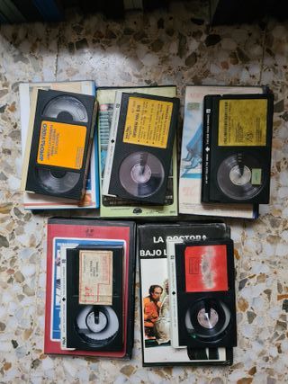 Lote 5 Películas VHS Italianas Adulto