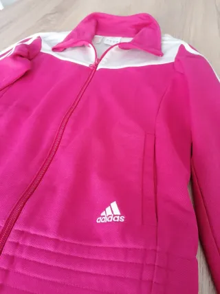Sudadera Adidas rosa talla 34/36.
