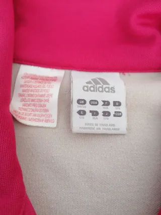 Sudadera Adidas rosa talla 34/36.