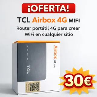 Router Portátil TCL Airbox 4G MIFI
