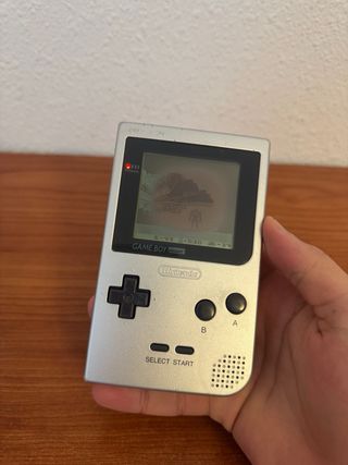 Nintendo Game Boy Pocket - Plata