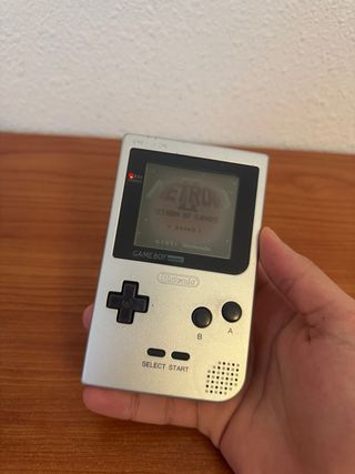Nintendo Game Boy Pocket - Plata
