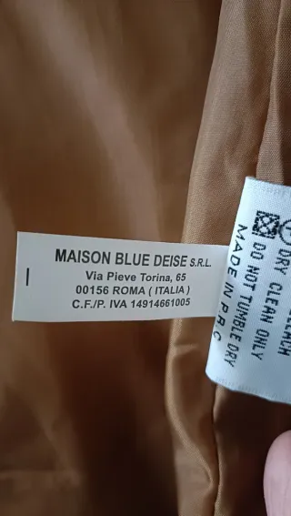 Chaquetón de invierno marrón