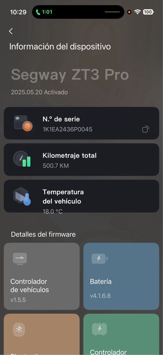 Segway ZT3 Pro Patinete Eléctrico