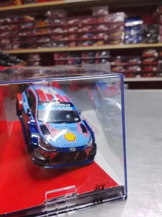 Scalextric Hyundai i20 WRC Loeb SCX