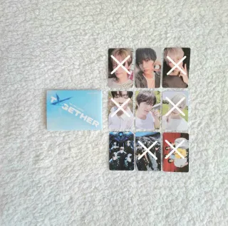 txt together weverse album with beomgyu photocard