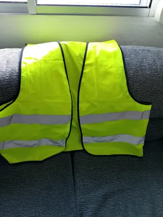 Chaleco reflectante alta visibilidad
