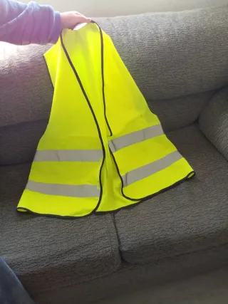Chaleco reflectante alta visibilidad