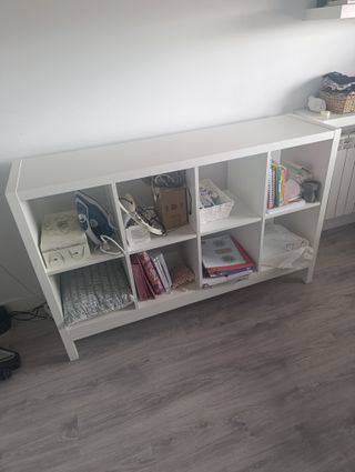 Estantería modular blanca